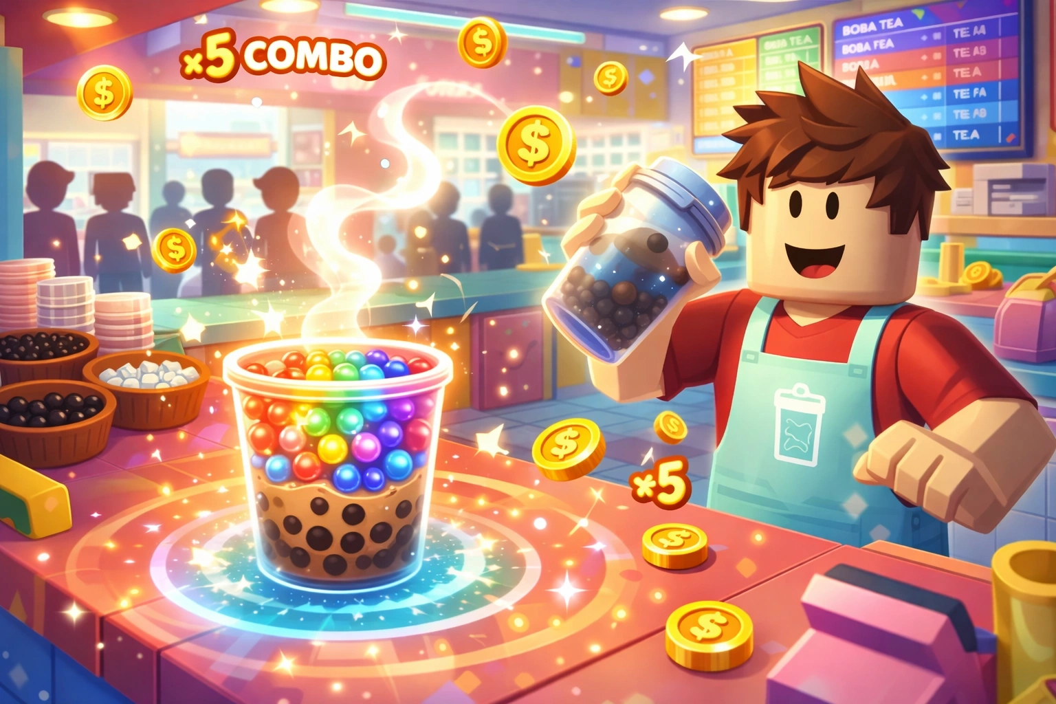 Unbox a Boba Stand Banner